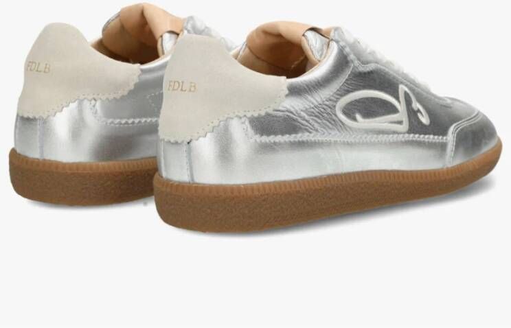 Fred de la Bretoniere Witte Sneakers Gray Dames