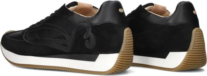 Fred de la Bretoniere Yentl Sign Lage Sneakers Black Dames