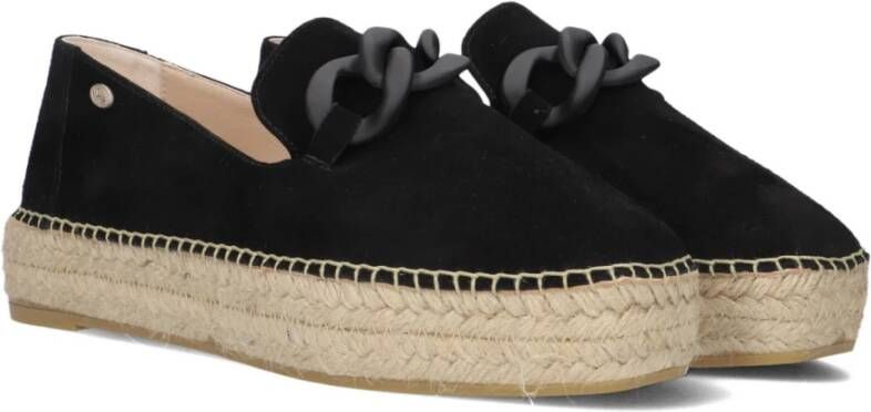 Fred de la Bretoniere Zwarte June Li Espadrilles Black Dames