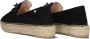 Fred de la Bretoniere Zwarte June Li Espadrilles Black Dames - Thumbnail 9