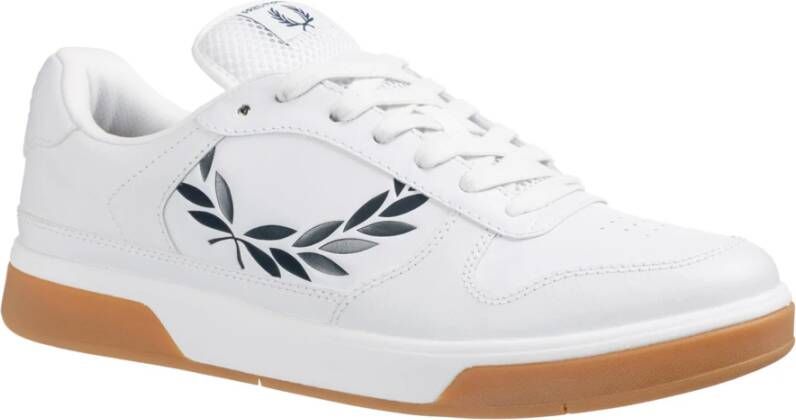 Fred Perry Klassieke Leren Sneakers Wit Heren