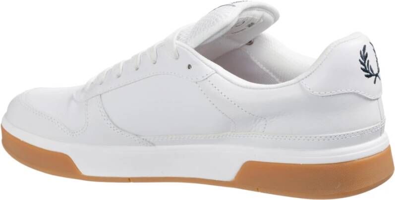 Fred Perry Klassieke Leren Sneakers Wit Heren