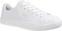 Fred Perry Leren Vetersluiting Effen Patroon Sneakers White Heren - Thumbnail 3