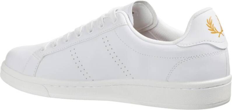 Fred Perry Klassieke Leren Sneakers Wit Heren