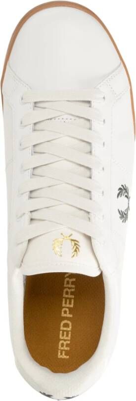 Fred Perry Klassieke Leren Sneakers Wit Heren