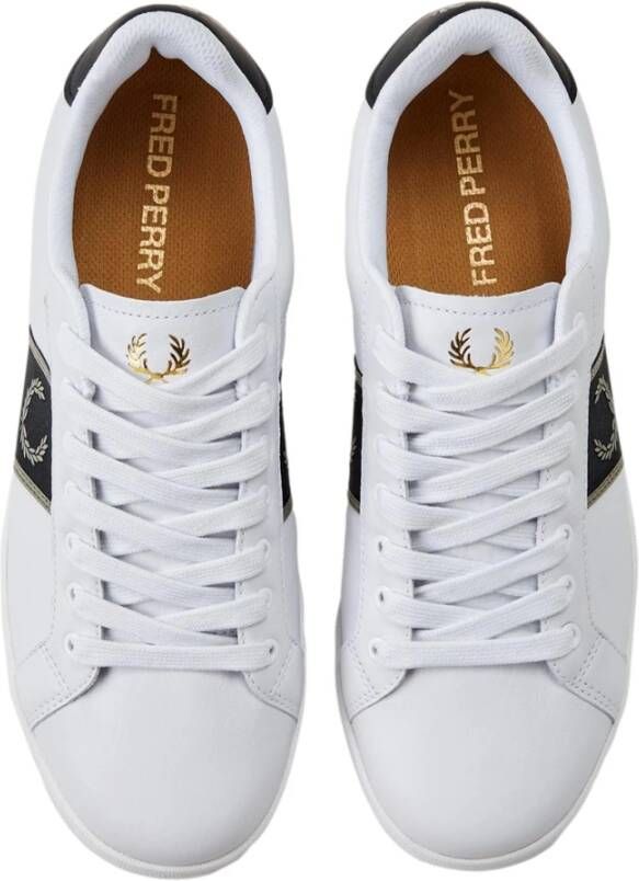 Fred Perry Casual Sneaker White Heren