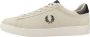 Fred Perry Gestructureerde Spencer Sneakers Beige Heren - Thumbnail 3