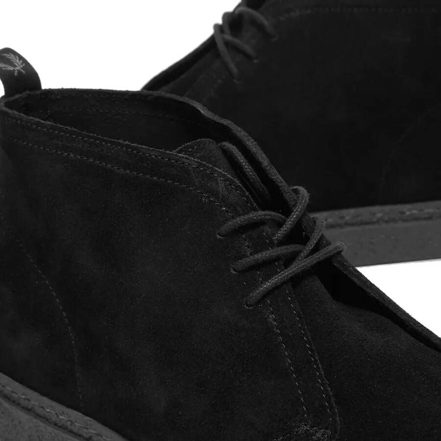 Fred Perry Hawley Suède Desert Boot Zwart Black Heren