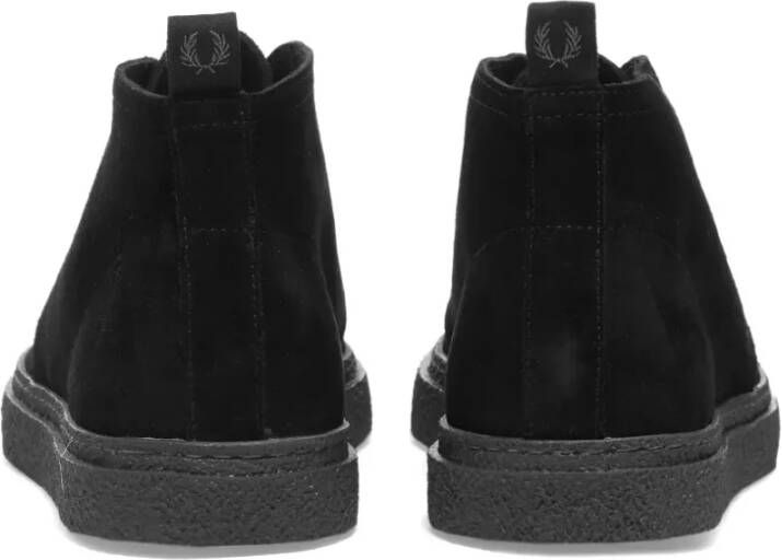 Fred Perry Hawley Suède Desert Boot Zwart Black Heren