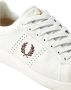 Fred Perry Geperforeerde Leren Tennissneakers White Heren - Thumbnail 16