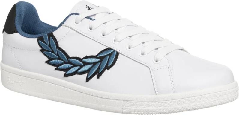 Fred Perry Klassieke Vetersneakers White Heren