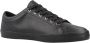 Fred Perry Leren Baseline Sneakers Black Heren - Thumbnail 5