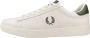 Fred Perry Leren Spencer Sneakers Beige Heren - Thumbnail 4