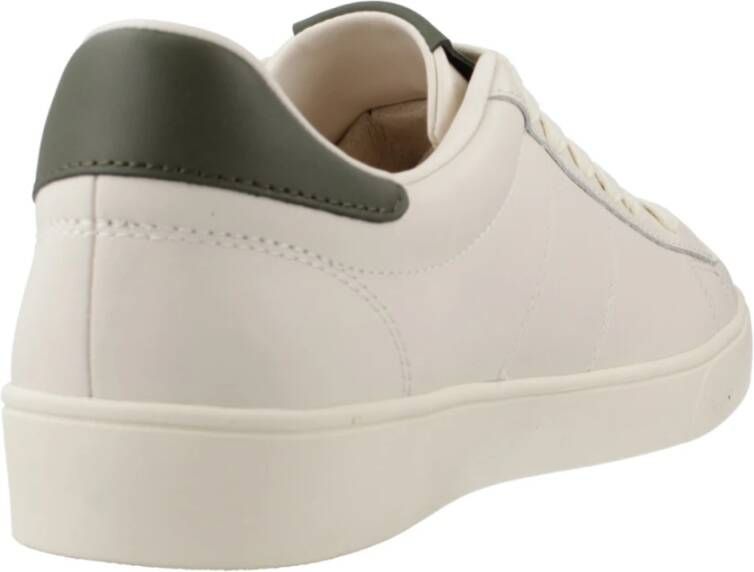 Fred Perry Leren Spencer Sneakers Beige Heren