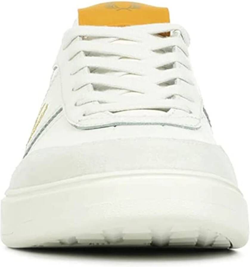 Fred Perry Leren Suède Tennisschoenen Multicolor Heren