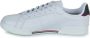 Fred Perry Leren Tennisschoenen Twin Tipped Zool White Heren - Thumbnail 4