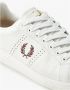 Fred Perry Leren Tennisschoenen White Heren - Thumbnail 2