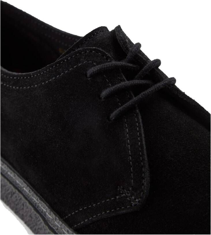 Fred Perry Linden Veterschoenen Black Heren