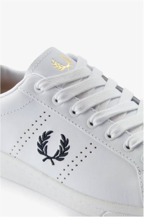 Fred Perry Sneaker Array Large Leer White Heren