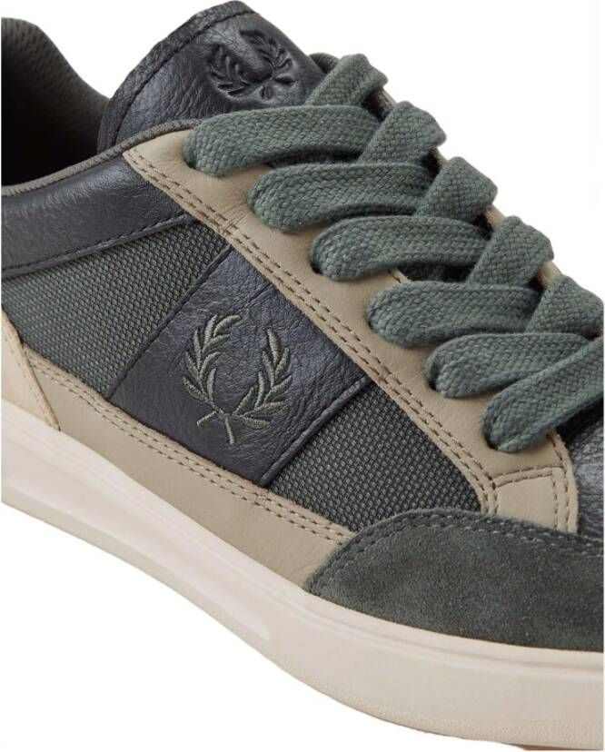 Fred Perry Sneakers Green Heren