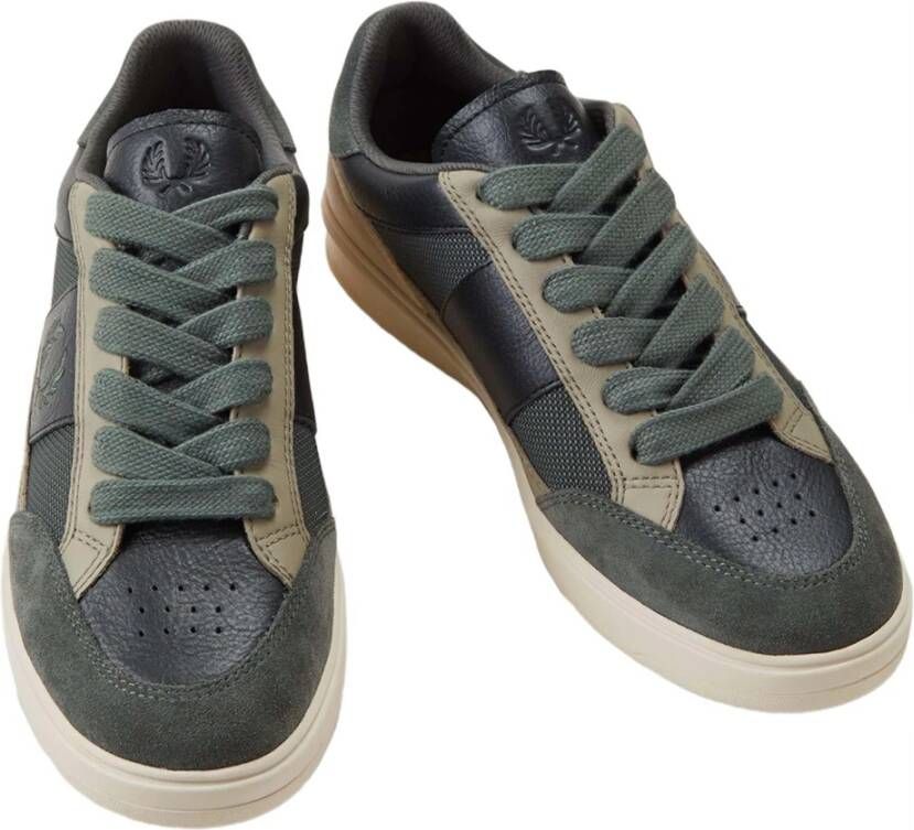 Fred Perry Sneakers Green Heren