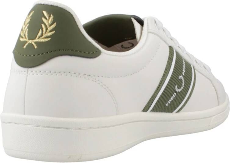 Fred Perry Klassieke Leren Sneakers White Heren