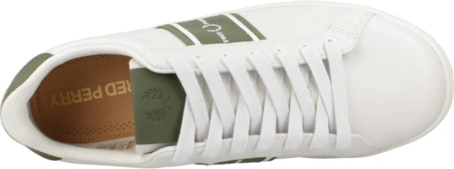 Fred Perry Klassieke Leren Sneakers White Heren