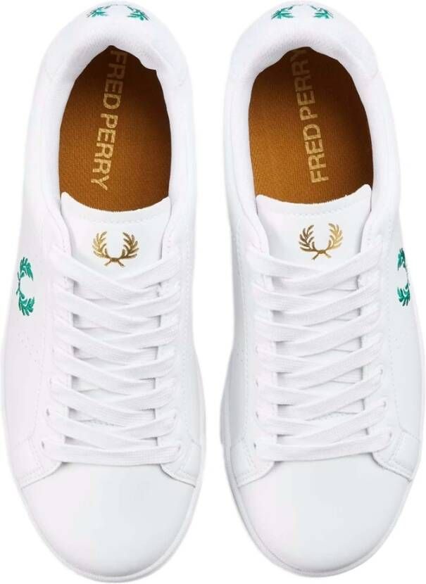 Fred Perry Sneakers White Heren