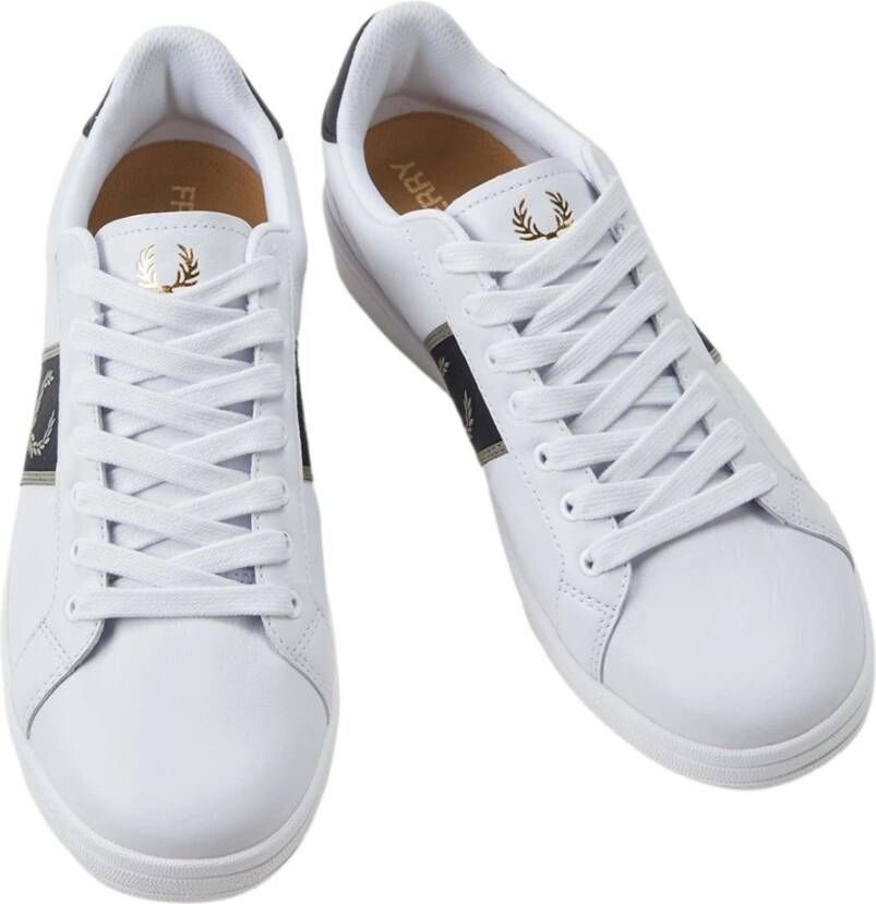 Fred Perry Sneakers White Heren