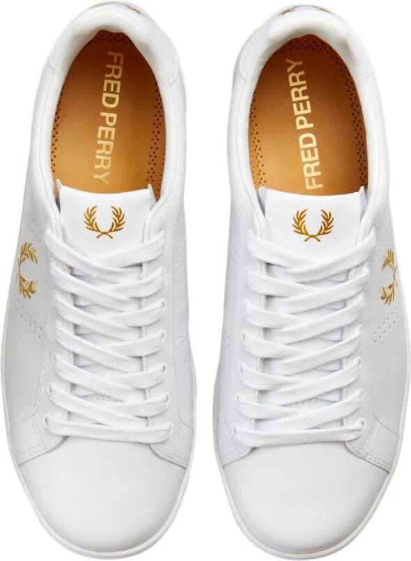 Fred Perry Sneakers Wit Heren