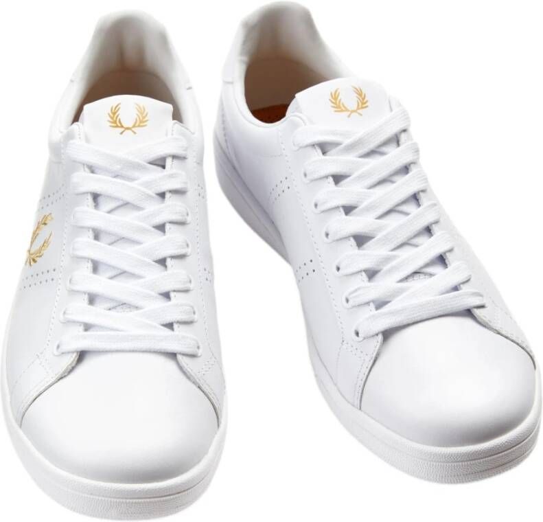 Fred Perry Sneakers Wit Heren