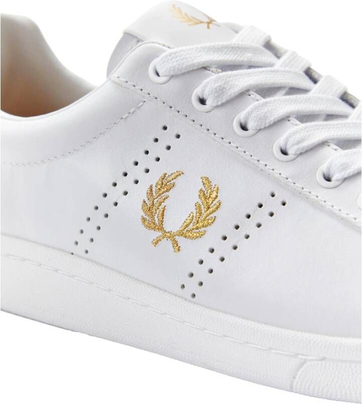 Fred Perry Sneakers Wit Heren