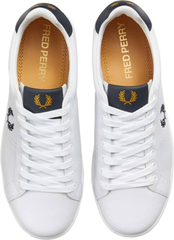 Fred Perry Sneakers Wit Heren