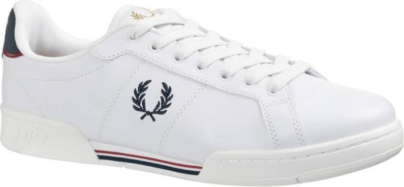 Fred Perry Klassieke Leren Sneakers Wit Heren