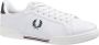 Fred Perry Leren Sneakers voor Moderne Man White Heren - Thumbnail 4