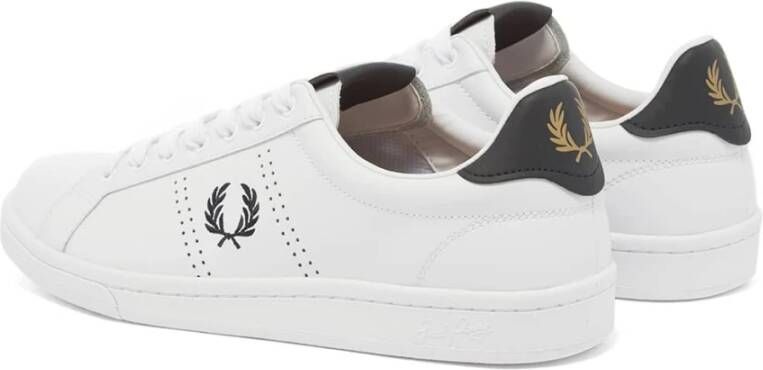 Fred Perry Sneakers Wit Heren