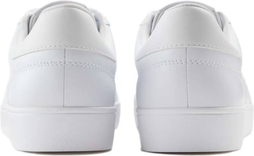 Fred Perry Leren Baseline Perf Sneakers voor Heren Wit Heren