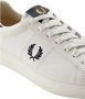 Fred Perry Spencer Tennis Spencer met heren veters B4334 White Wit Heren - Thumbnail 7