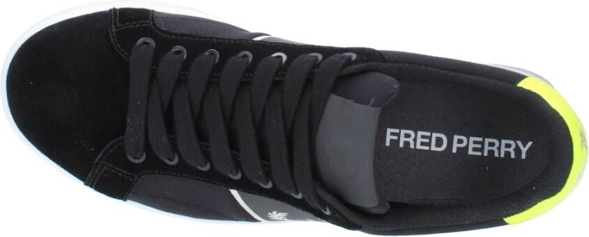 Fred Perry Sneakers Zwart Black Heren