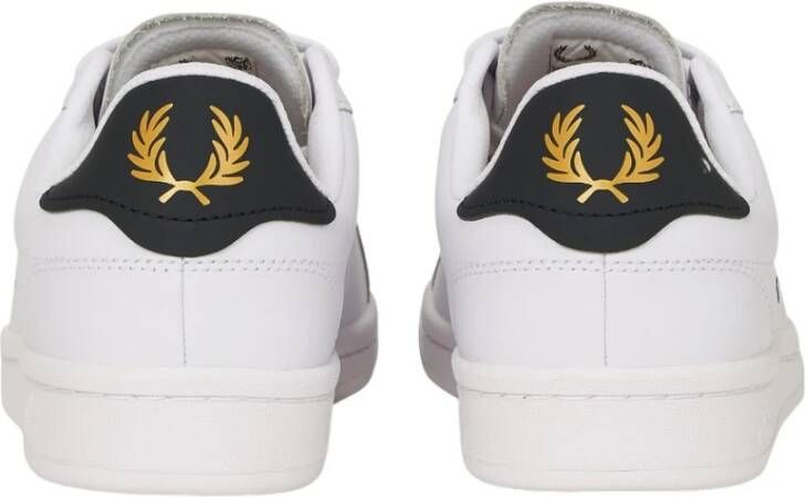 Fred Perry Witte Tennisschoen Laurierkroon White Heren