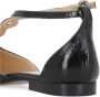 Fru.it Zwarte Leren T-Strap Hak Schoenen Black Dames - Thumbnail 6