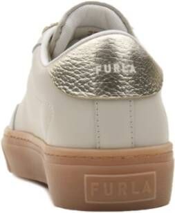 Furla Casual Sneakers voor Vrouwen Beige Dames