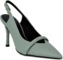 Furla Core Slingback Hakken Schoenen Lente Zomer Collectie Green Dames - Thumbnail 2