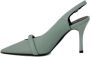 Furla Core Slingback Hakken Schoenen Lente Zomer Collectie Green Dames - Thumbnail 3