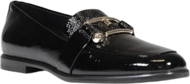 Furla Leren Loafer Herfst Winter Collectie Vrouwen Black Dames