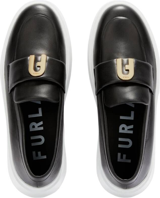 Furla Loafers Black Dames