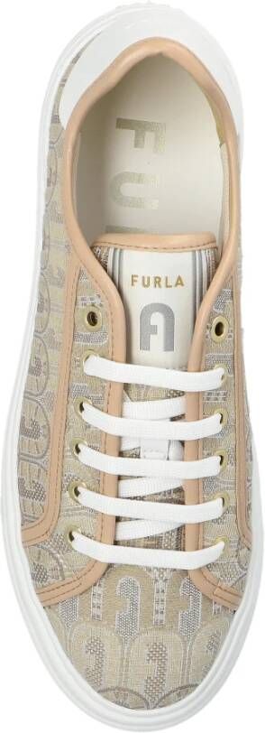 Furla Nuage Sneakers Beige Dames