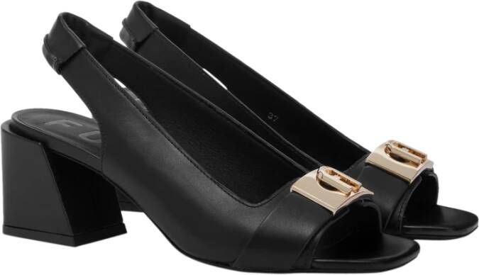 Furla Sandals Zwart Dames