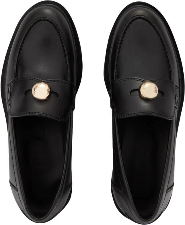 Furla Sfera Loafers Black Dames