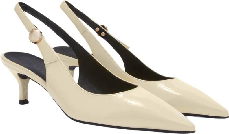 Furla Sfera Slingback Beige Dames